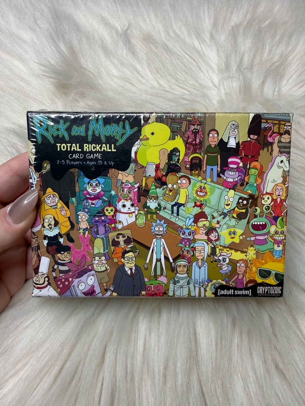 *NEW* Cryptozoic Entertainment Rick & Morty Total Rickall Cooperative Card Game